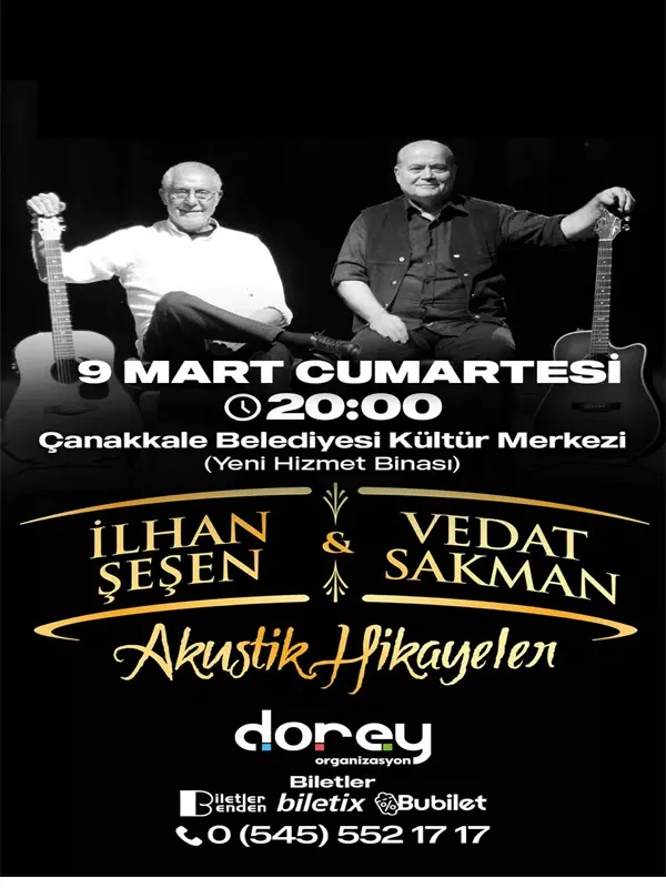 İLHAN ŞEŞEN-VEDAT SAKMAN  AKUSTİK HİKAYELER